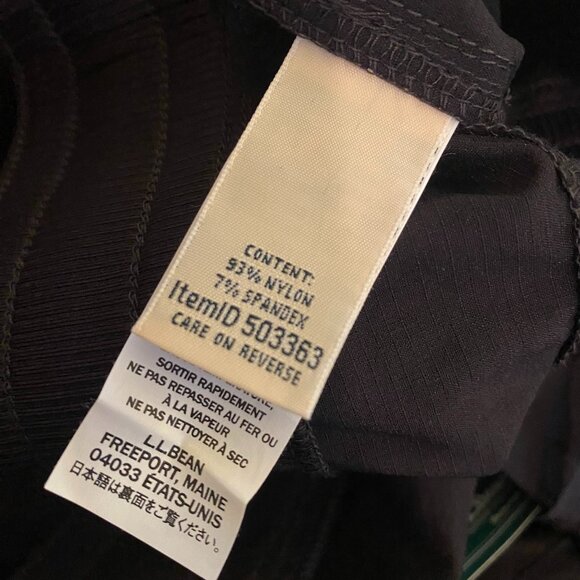 L.L. Bean Vista Camp Pants Classic Black 2X Women's Plus NWT - Picture 6 of 6